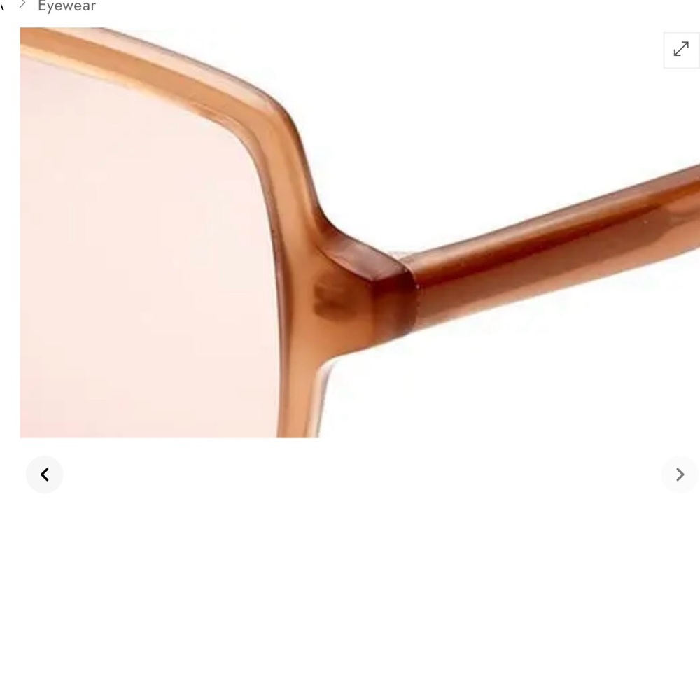 Gemma “Lake Shore Drive” Rectangular Sunglasses F… - image 3